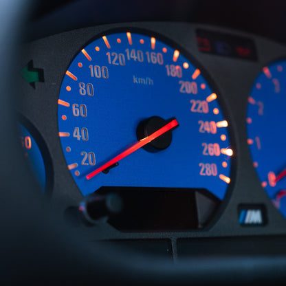 BMW E36 GAUGE FACE OVERLAY FOR M3 316 318 325 328 Ti Comapct V3