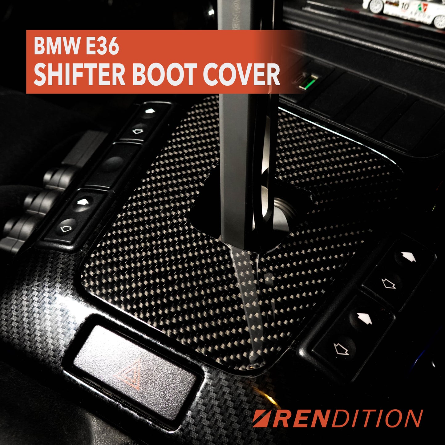BMW E36 SHIFT BOOT COVER