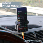 BMW E38 Phone Mount