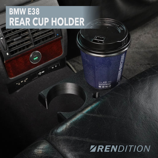 BMW E38 REAR CUP HOLDER
