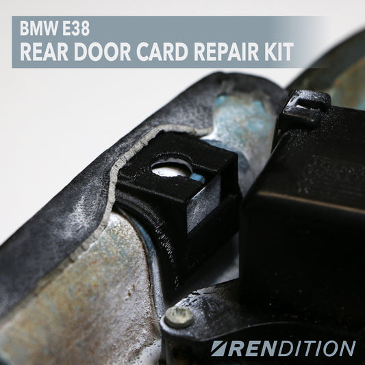 BMW E38 REAR DOOR CARD REPAIR KIT