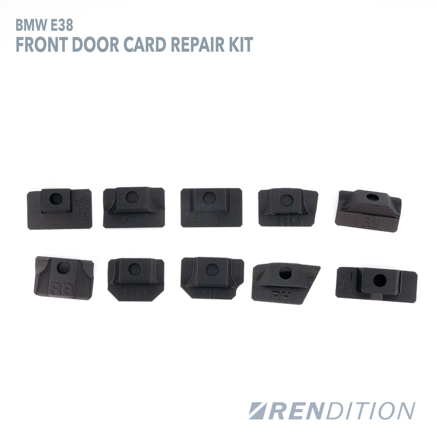 BMW E38 DOOR CARD REPAIR KIT