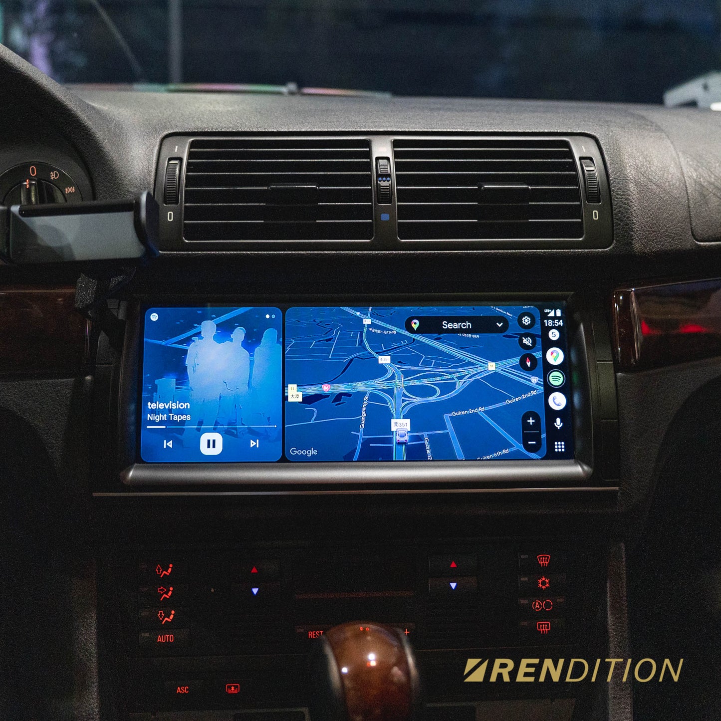 BMW E39 Android Head Unit with Wireless CarPlay