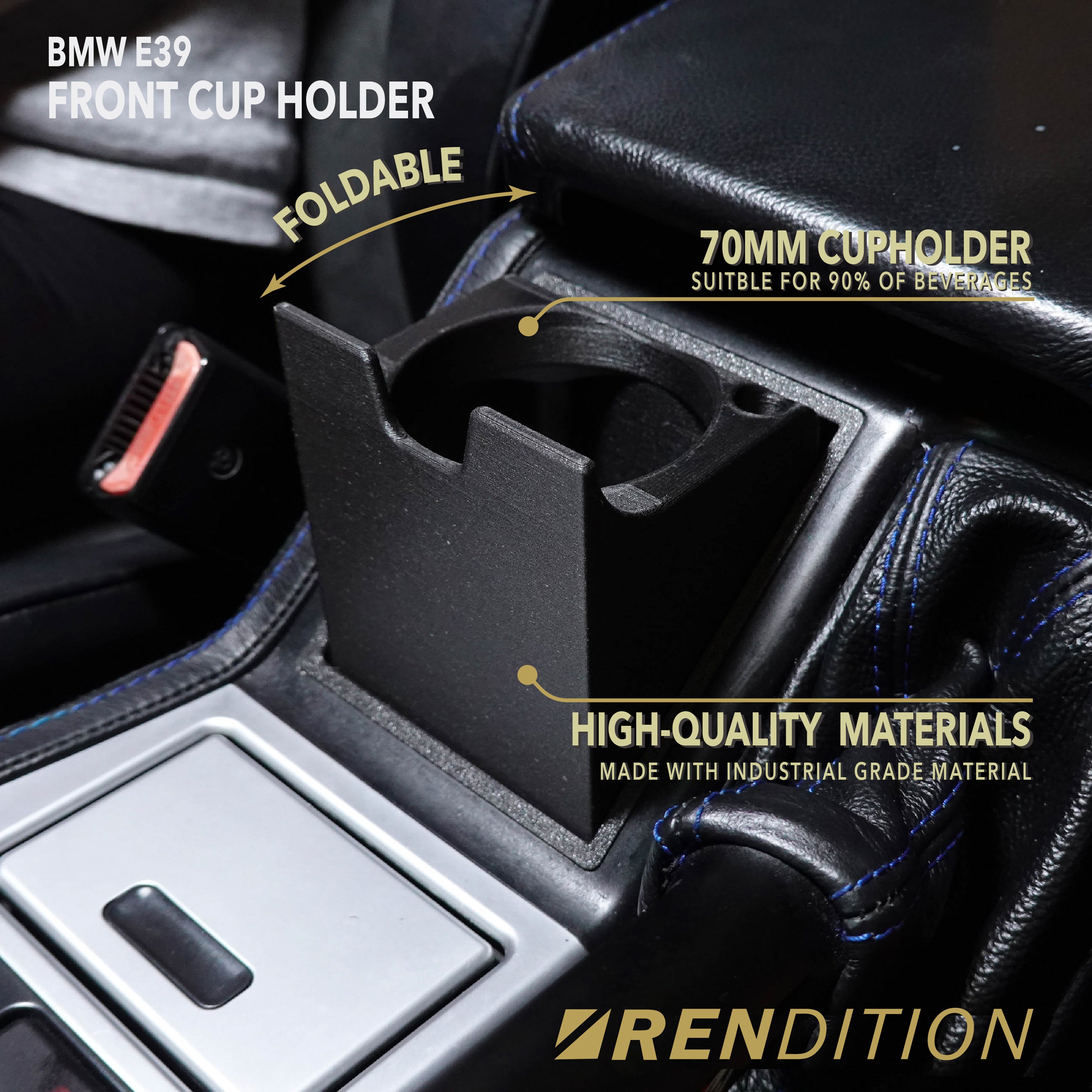 BMW E39 前排杯架 V1.8