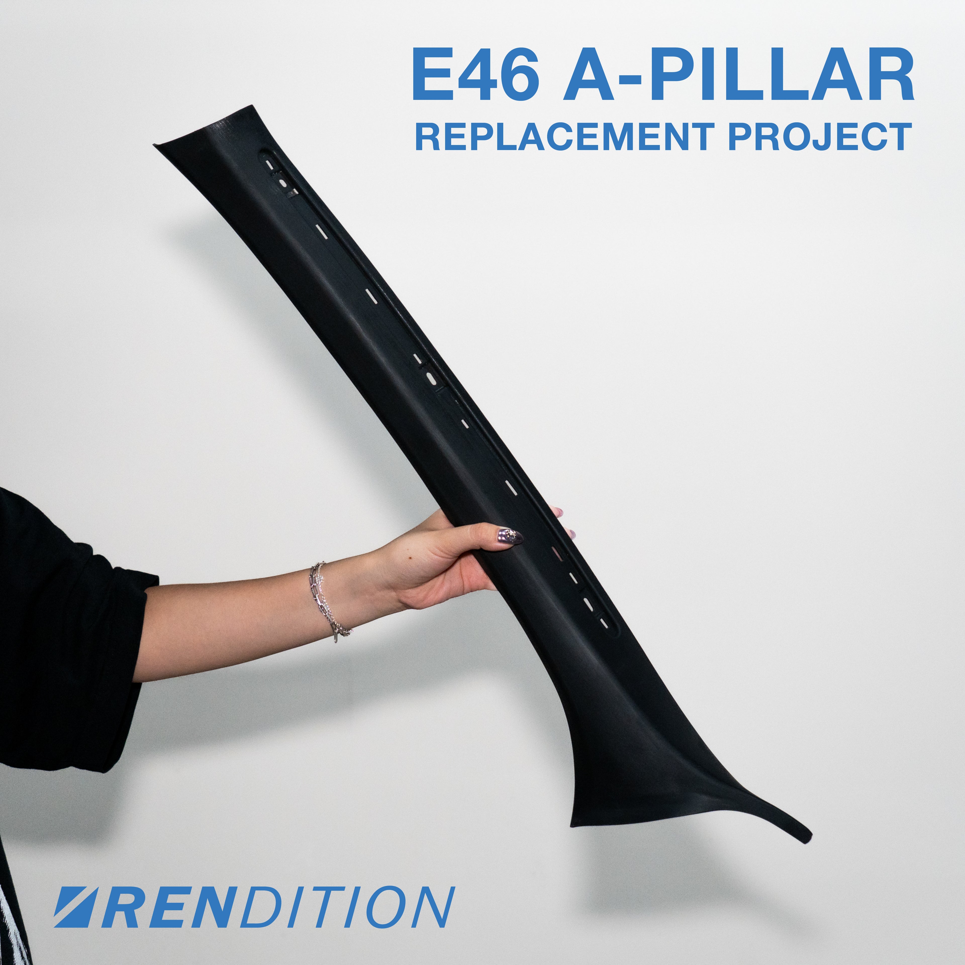 BMW E46 A-Pillar Trim Replacement for Sedan & Touring