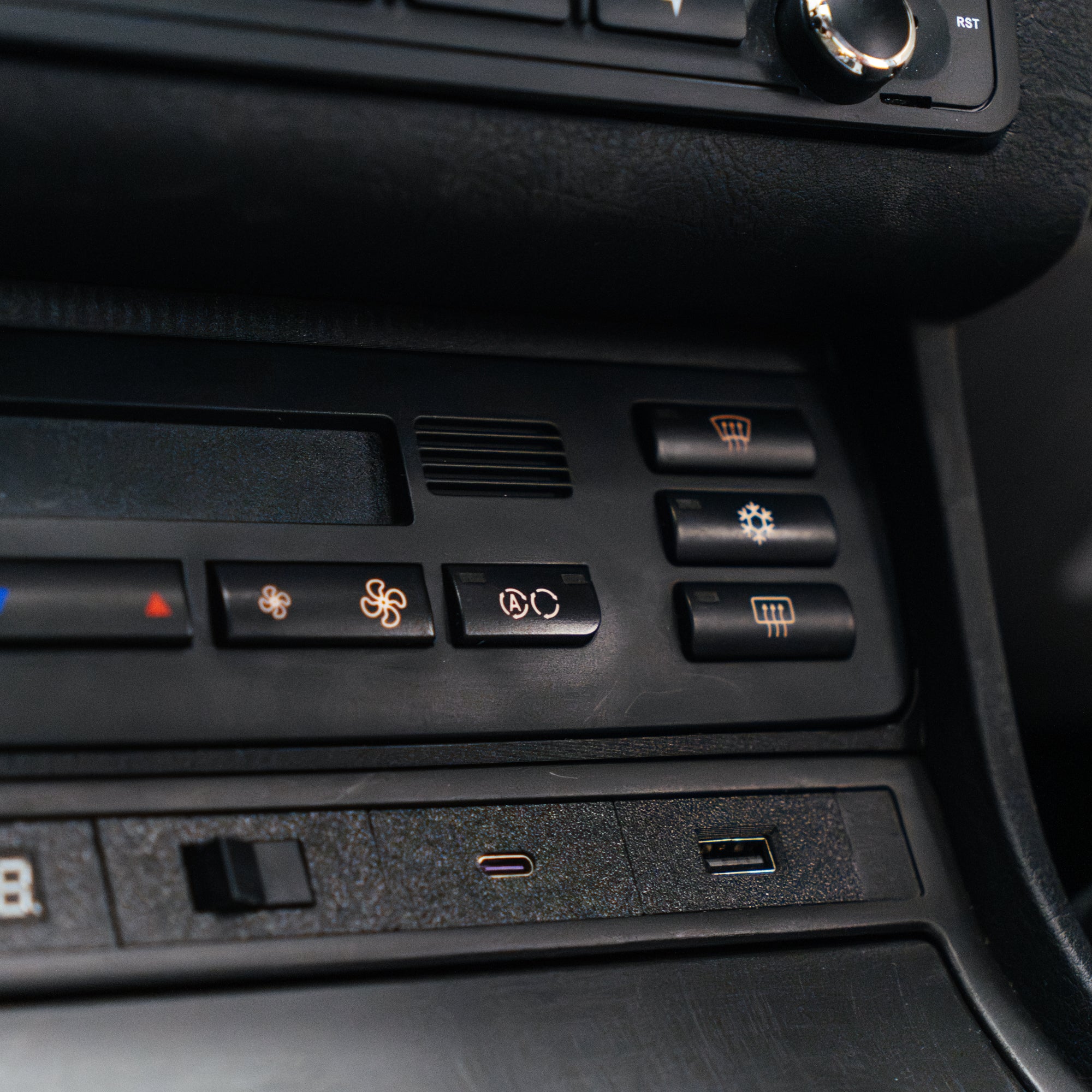 BMW E46 HVAC RELOCATE KIT