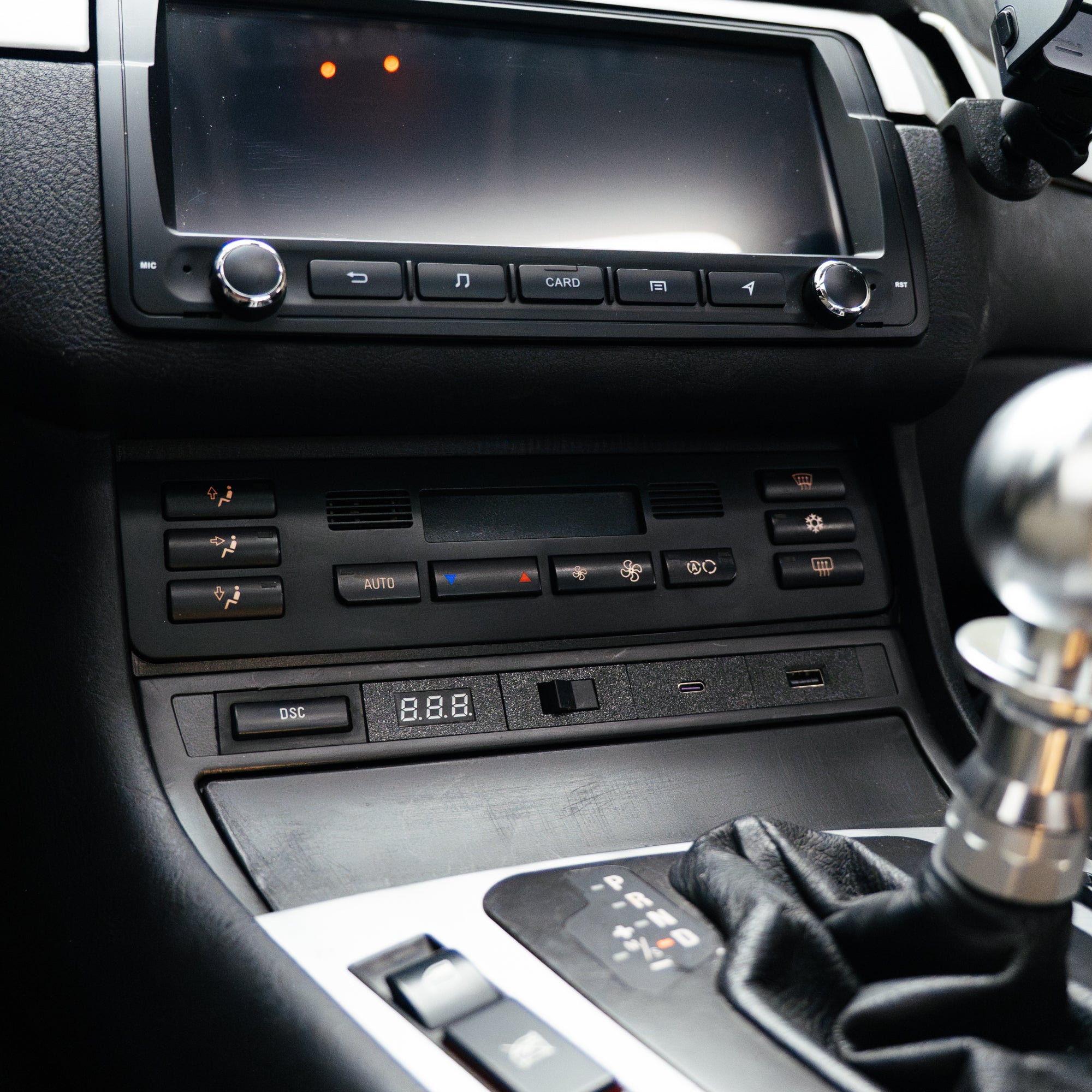 BMW E46 HVAC RELOCATE KIT