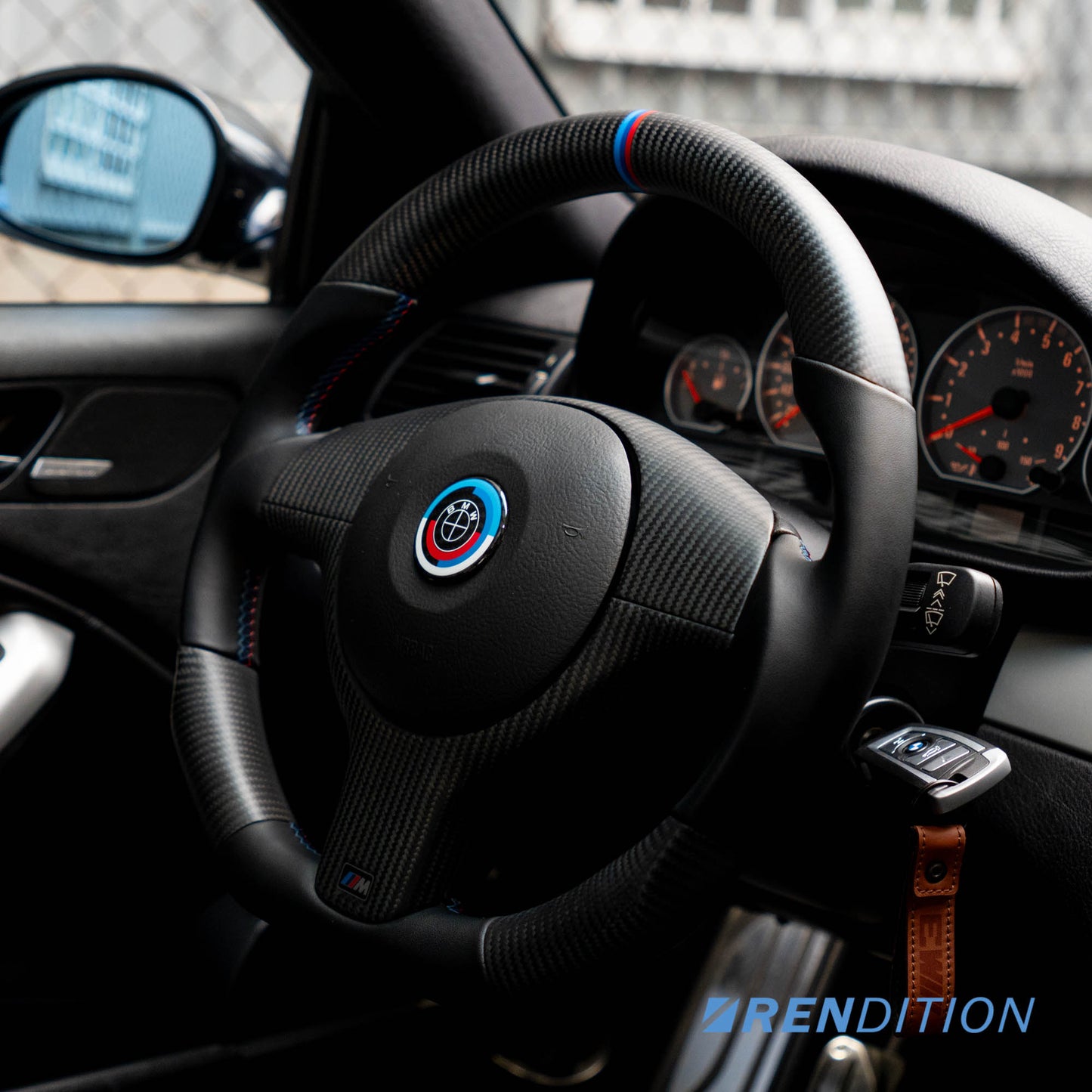 BMW E46 Custom Carbon Steering Wheel – Nappa, Alcantara, Forged or Twill Carbon