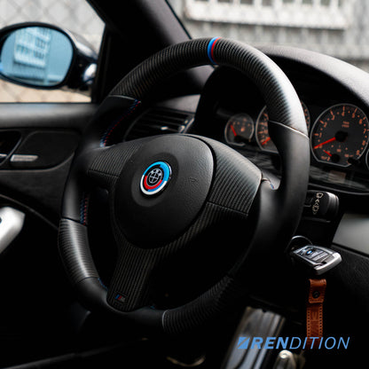 BMW E46 Custom Carbon Steering Wheel – Nappa, Alcantara, Forged or Twill Carbon