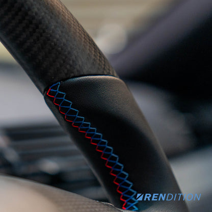 BMW E46 Custom Carbon Steering Wheel – Nappa, Alcantara, Forged or Twill Carbon