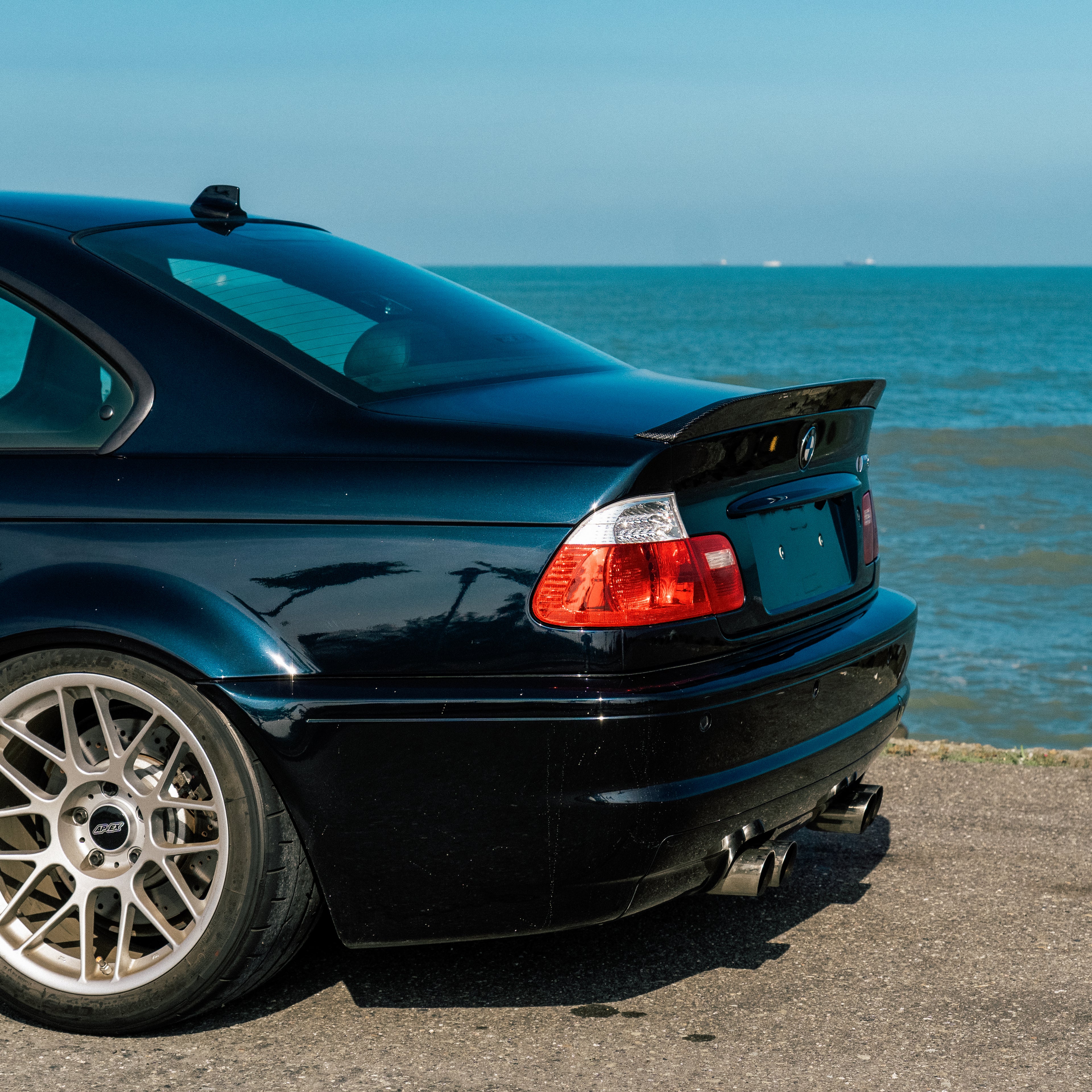 BMW E46 Rear Spoiler Ducktail