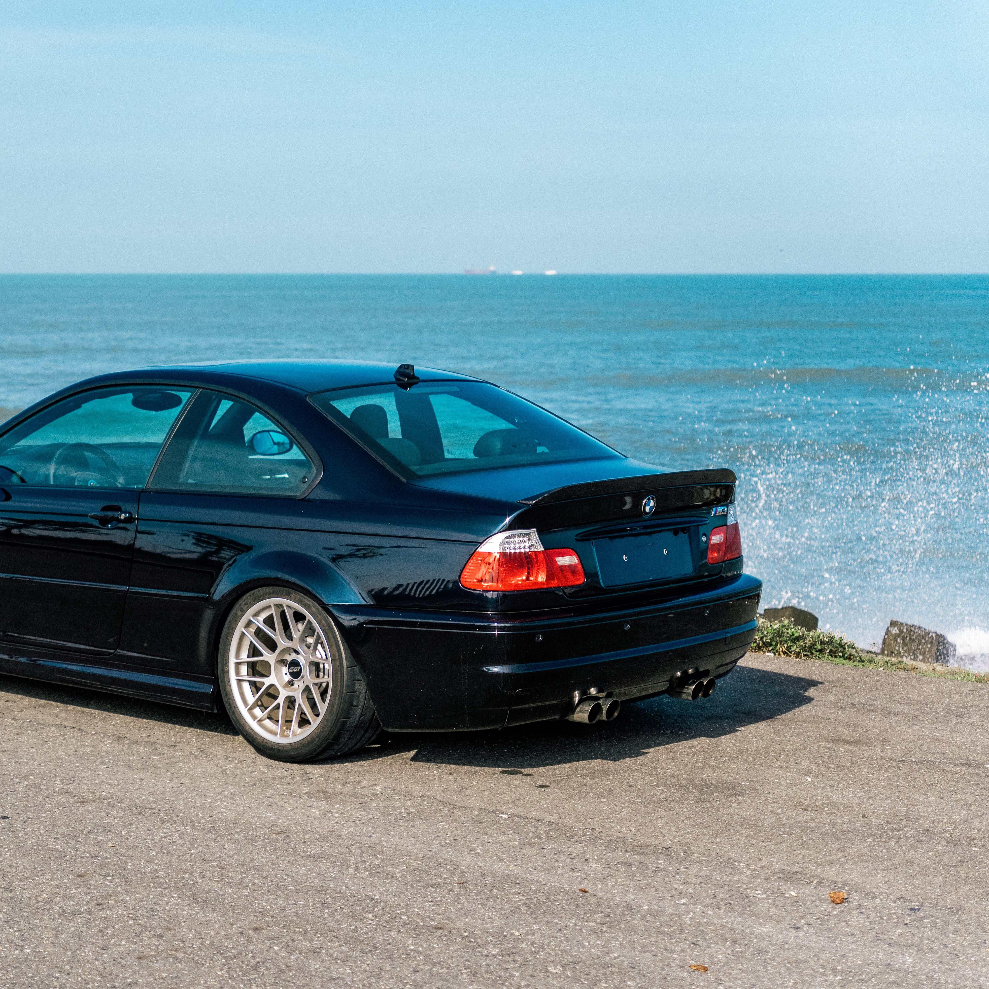 BMW E46 Rear Spoiler Ducktail