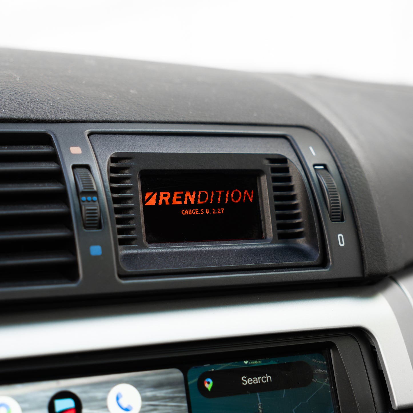 Rendition Gauge.S – Center Vent Digital Gauge for BMW E39 & E46