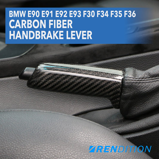 BMW CARBON FIBER HANDBRAKE LEVER E90 E91 E92 E93 F30 F34 F35 F36