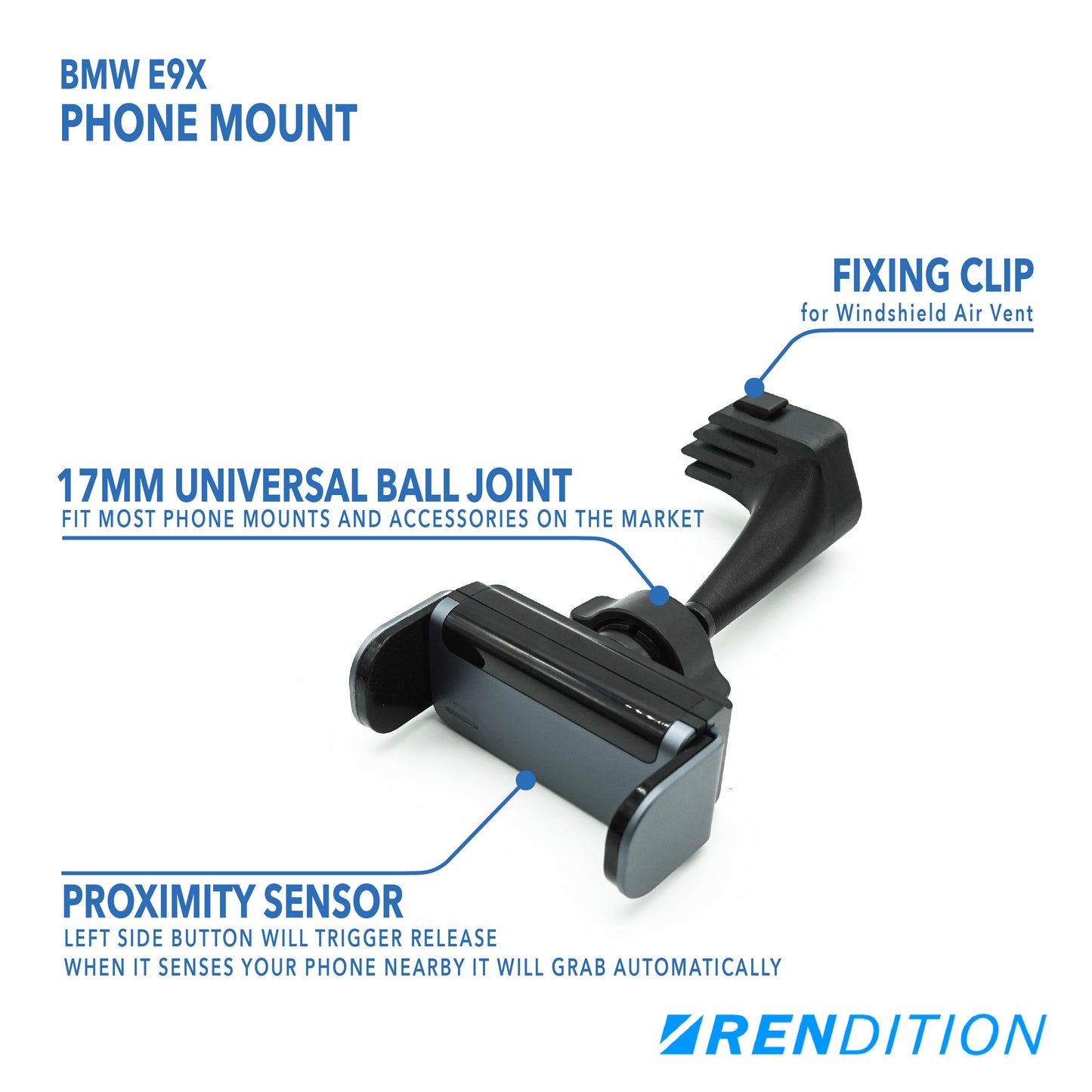 BMW E9X PHONE MOUNT