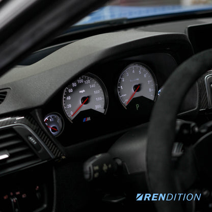 BMW F80/F82 Custom Gauge Face Overlay