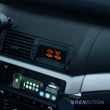 Rendition Gauge.S – Center Vent Digital Gauge for BMW E39 & E46