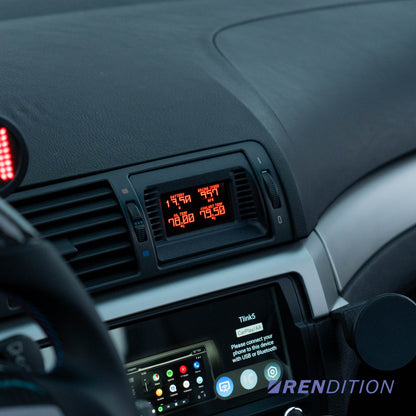 Rendition Gauge.S – Center Vent Digital Gauge for BMW E39 & E46