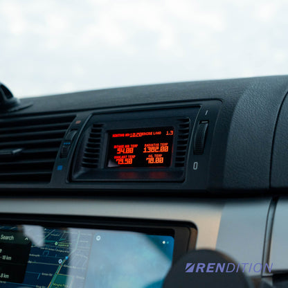 Rendition Gauge.S – Center Vent Digital Gauge for BMW E39 & E46