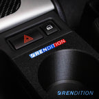 BMW E46 Front Cup Holder V3 – Dual 72mm | OEM Texture | Secure Fit