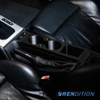 BMW E46 Front Cup Holder V3 – Dual 72mm | OEM Texture | Secure Fit