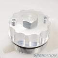BMW CNC-machined aluminum oil cap adapter for M50 M52 S50 S52 M54 