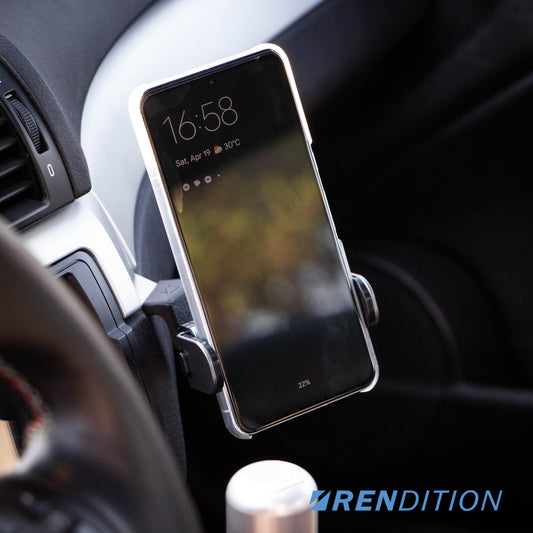 BMW E46 Phone Mount | Auto-Grabbing, OEM+ Fitment