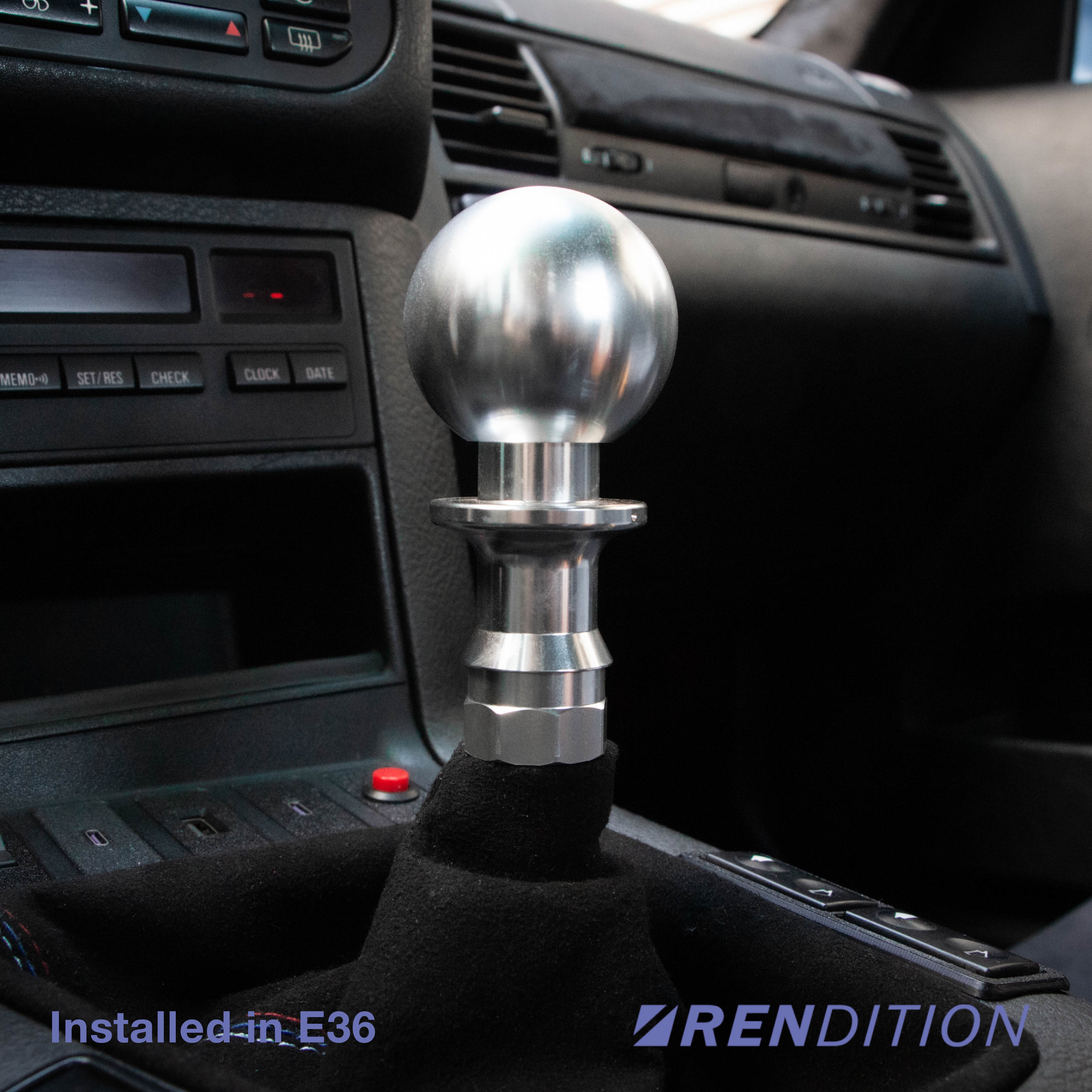 Rendition BMW Billet Automatic Shift Knob V2
