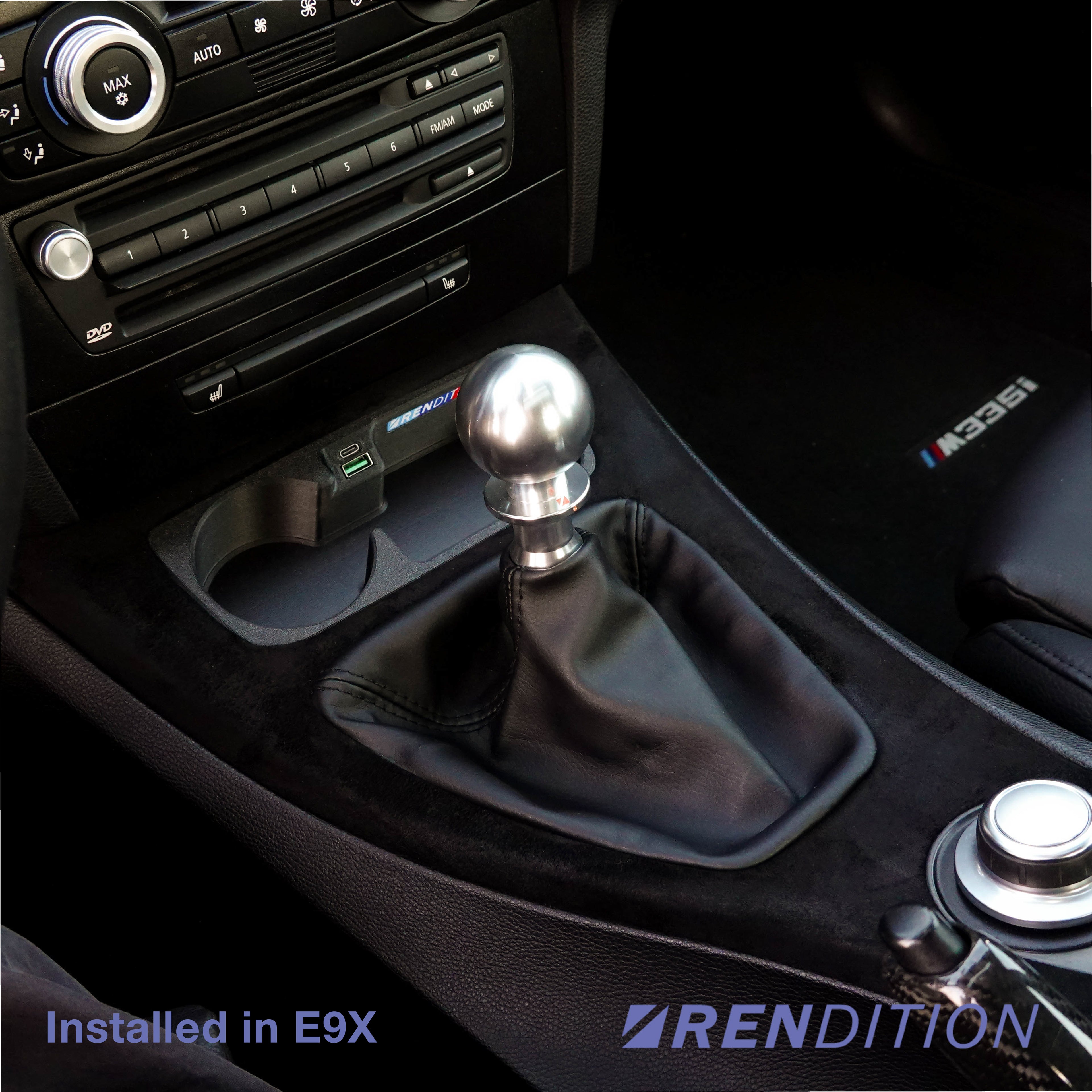 Rendition BMW Billet Automatic Shift Knob V2