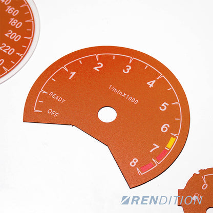 BMW F80 F82 GAUGE FACE / GAUGE OVERLAY