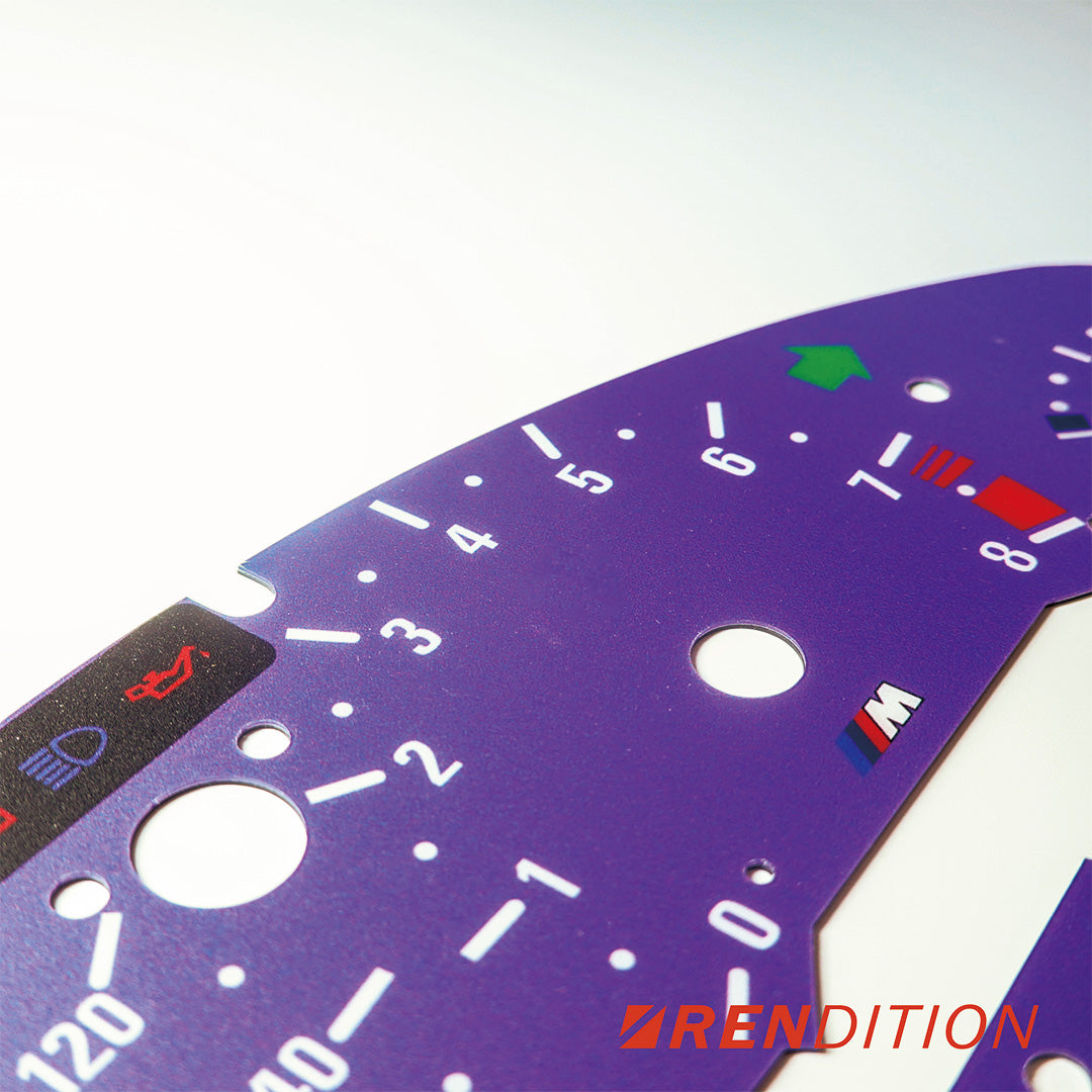 BMW E36 GAUGE FACE OVERLAY FOR M3 316 318 325 328 Ti Comapct V3