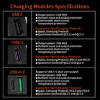 BMW E34 FRONT USB CHARGING MODULES