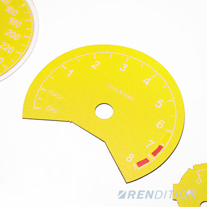 BMW F80 F82 GAUGE FACE / GAUGE OVERLAY