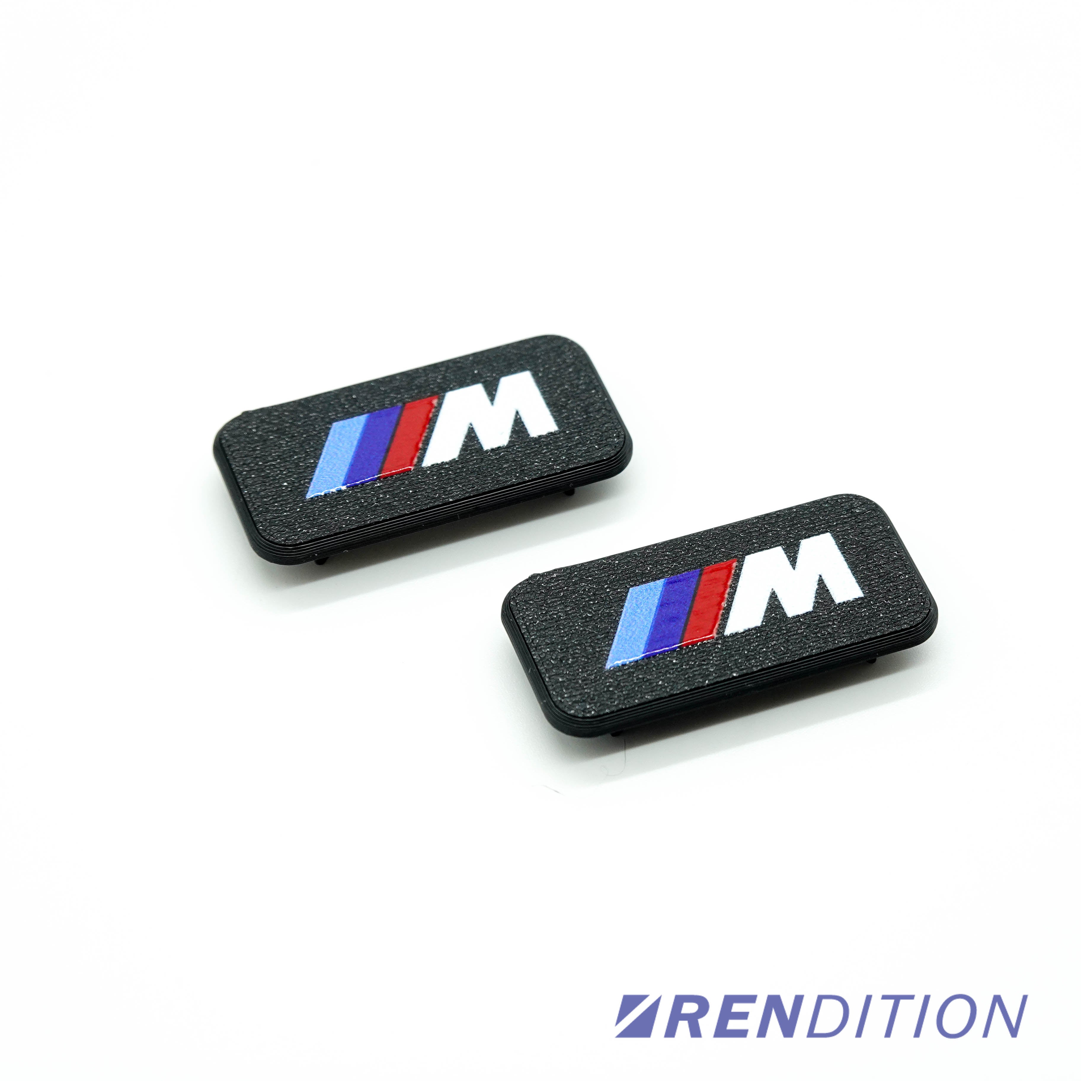 BMW A-pillar airbag cover replacement for E38 E39 E90 E91 in textured black finish