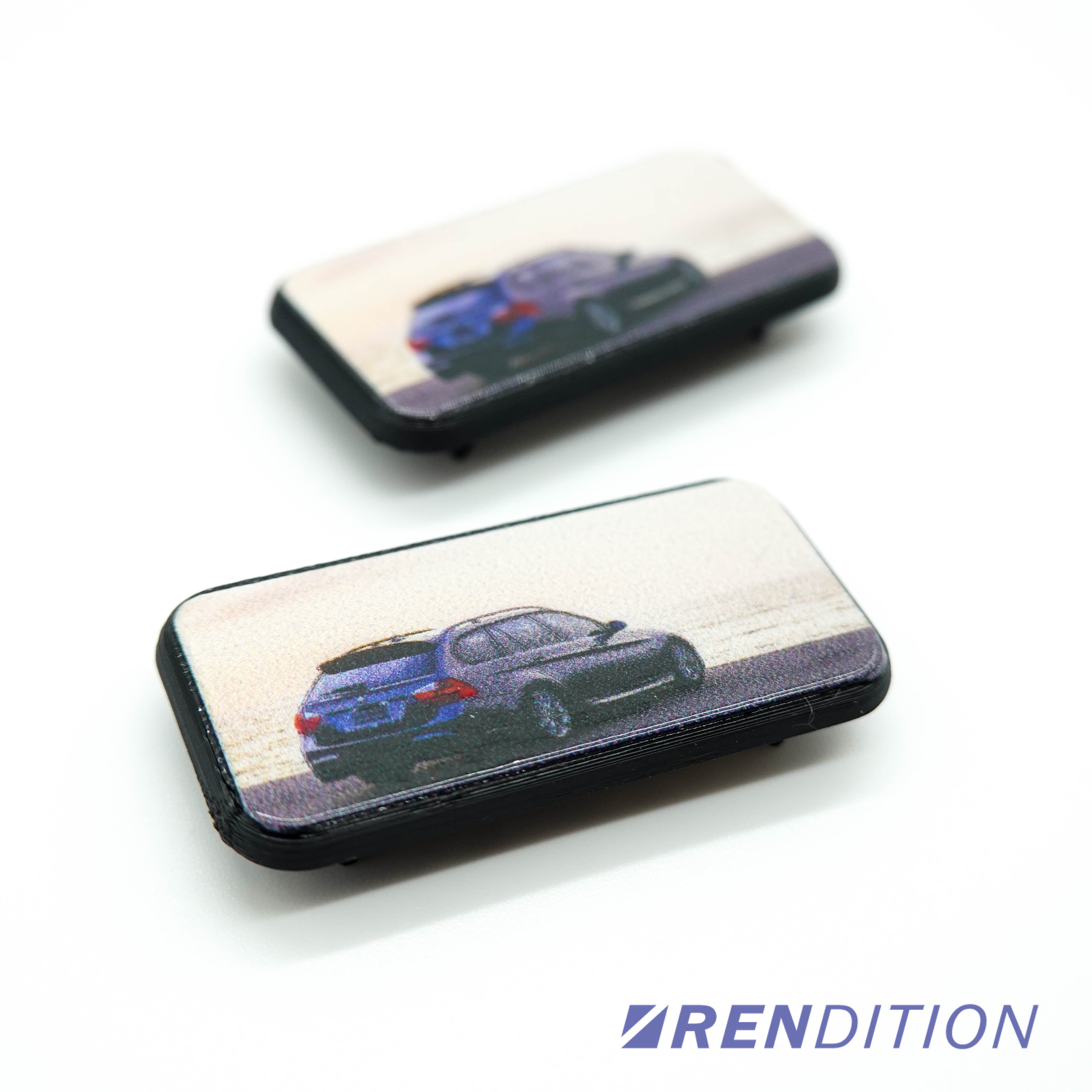 BMW A-pillar airbag cover replacement for E38 E39 E90 E91 E92 E93 E9X in textured black finish