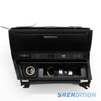 BMW E46 ashtray USB charger and tray conversion with voltmeter and dual USB-C