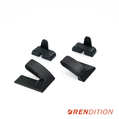 E36 B-Pillar Tab with Alignment Crease and Glue Area