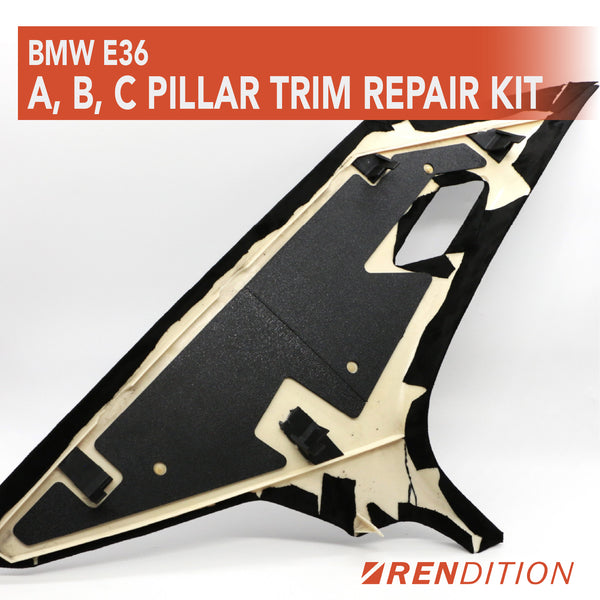 BMW E36 A B C Pillar Repair Kit - Full Set on Display