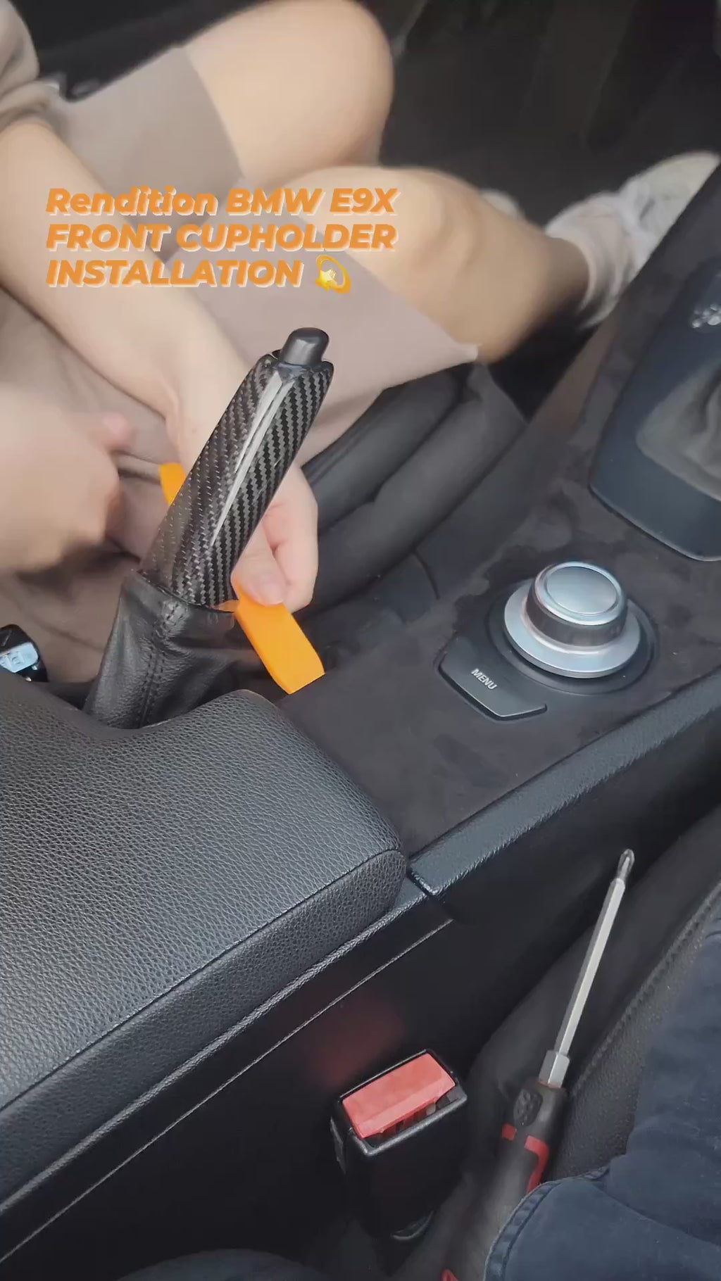 BMW E9X FRONT CUP HOLDER (E90 E91 E92 E93)