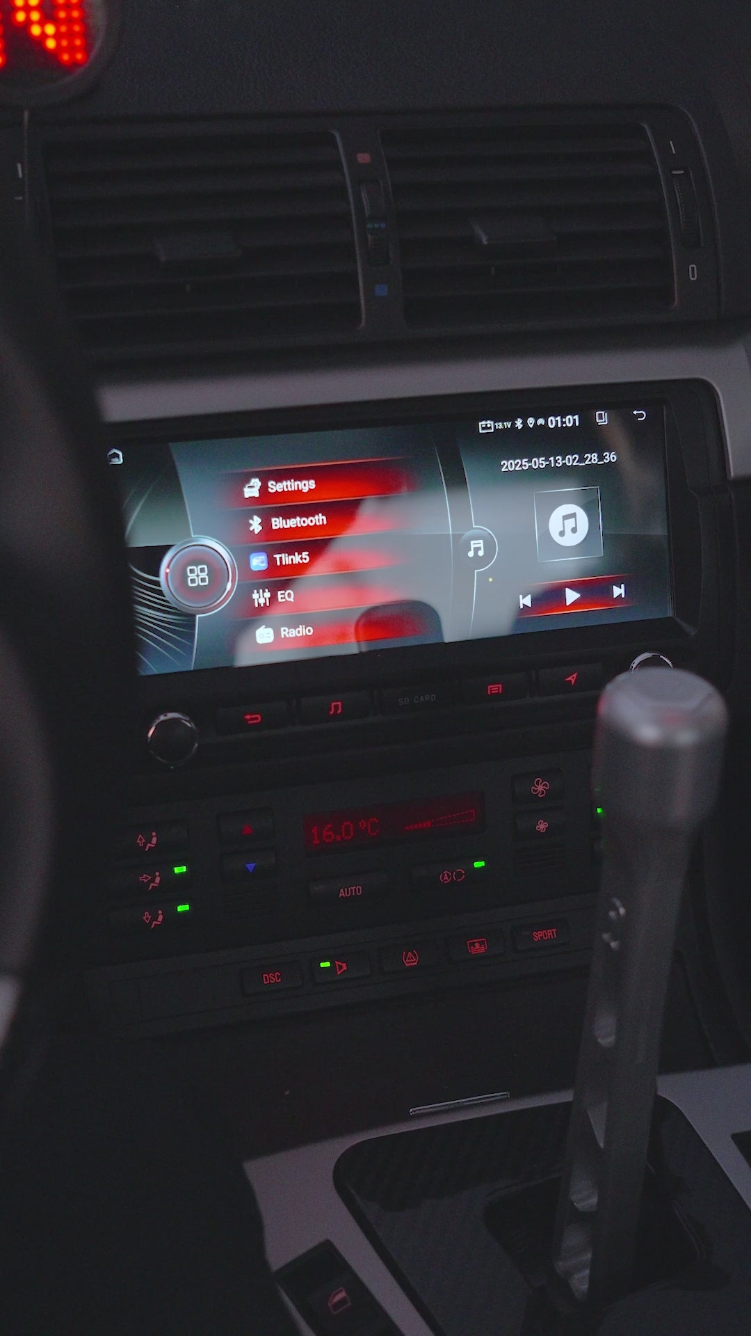 BMW E46 Multimedia Head Unit with CarPlay + Android Auto