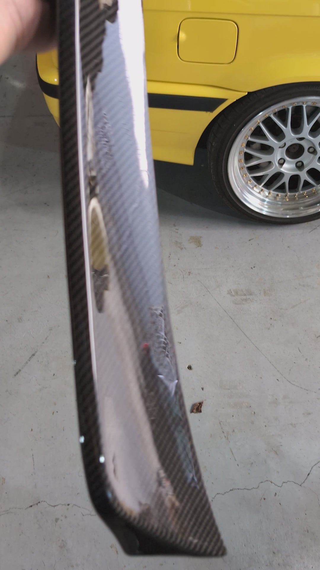 BMW E36 Ducktail Spoiler for Coupe, Sedan, and Convertible installation