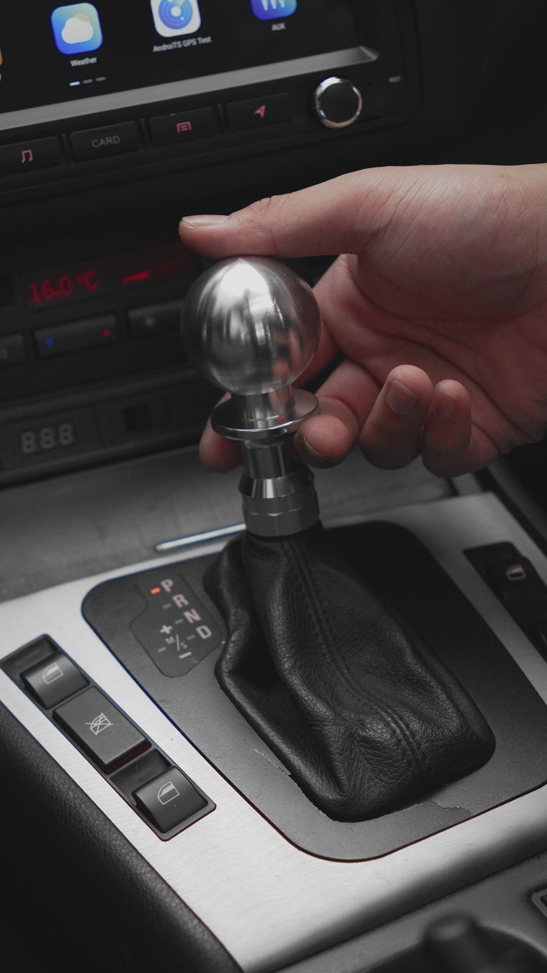 Rendition BMW Billet Automatic Shift Knob V2
