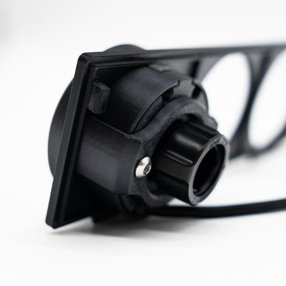 ShiftView gear indicator module close up 50mm pod gauge and ball joint