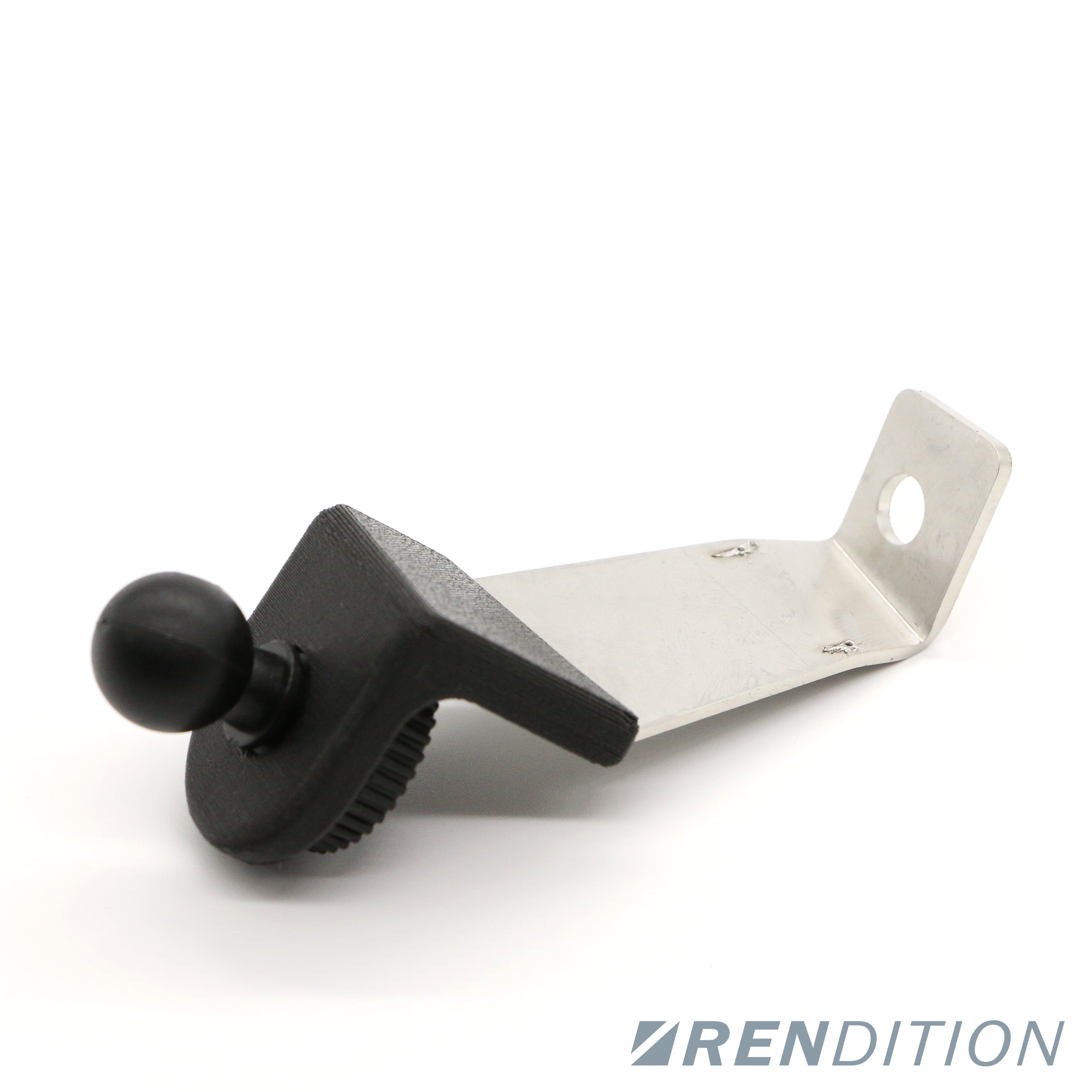 E46 phone mount with 17mm ball joint universal phone holder